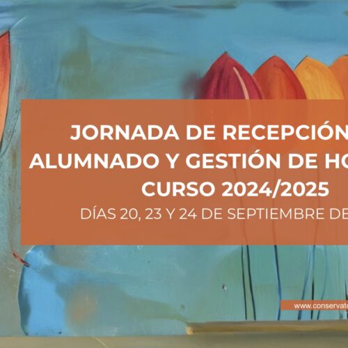 JORNADA DE RECEPCIÓN 2023-2024