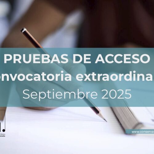 Pruebas de acceso extraordinaria