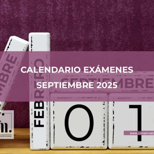 Exámenes de septiembre