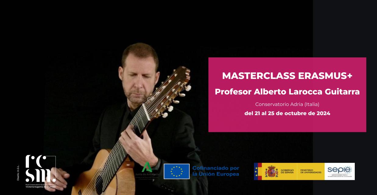 MASTERCLASS ERASMUS+ Profesor Alberto Larocca