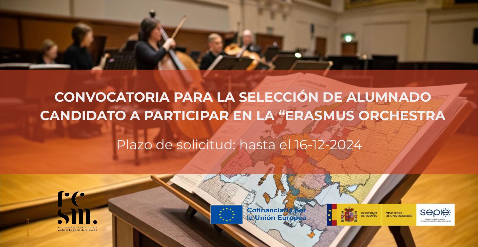 CONVOCATORIA “ERASMUS ORCHESTRA”