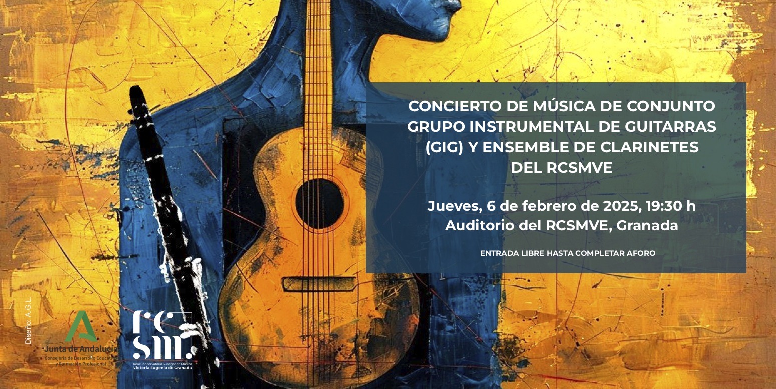 Concierto de Música de Conjunto Grupo instrumental de guitarras y Ensemble de clarinetes