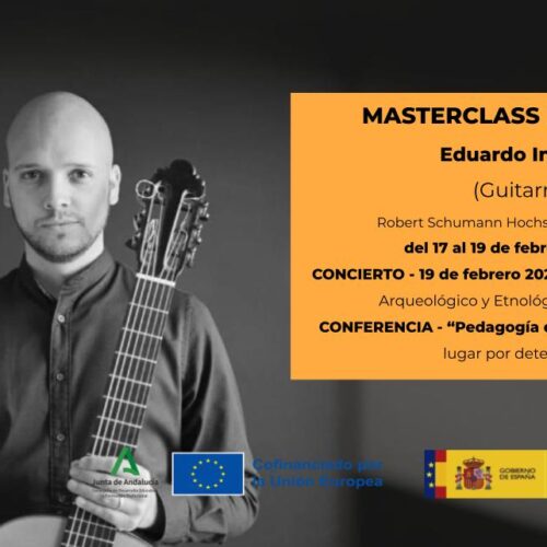 MASTERCLASS ERASMUS+ Eduardo Inestal (Guitarra)