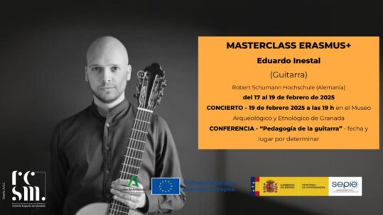 MASTERCLASS ERASMUS+ Eduardo Inestal (Guitarra)