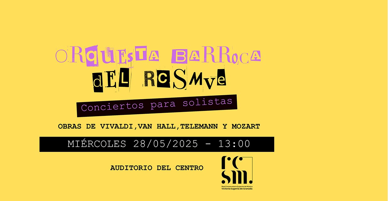 ORQUESTA BARROCA DEL RCSMVE