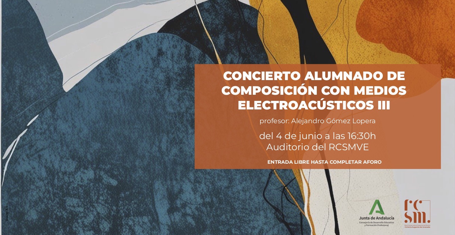 CONCIERTO ALUMNADO DE COMPOSICIÓN CON MEDIOS ELECTROACÚSTICOS III