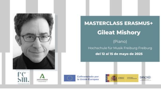 MASTERCLASS ERASMUS+ Gileat Mishory (Piano)