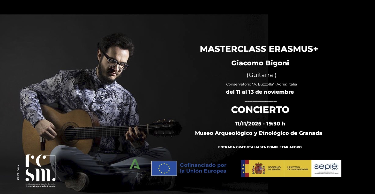 MASTERCLASS – CONCIERTO ERASMUS+ · GIACOMO BIGONI