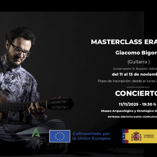 MASTERCLASS – CONCIERTO ERASMUS+ · GIACOMO BIGONI