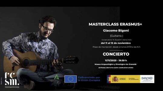 MASTERCLASS – CONCIERTO ERASMUS+ · GIACOMO BIGONI