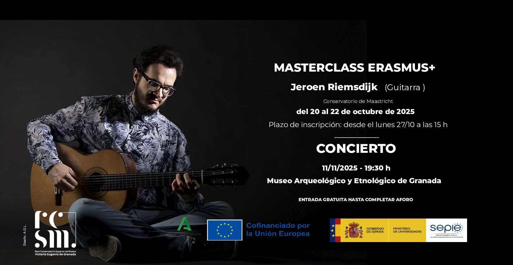 MASTERCLASS – CONCIERTO ERASMUS+ · GIACOMO BIGONI MASTERCLASS – CONCIERTO ERASMUS+ · GIACOMO BIGONI