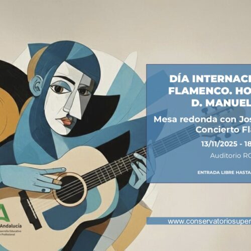 DÍA INTERNACIONAL DEL FLAMENCO. HOMENAJE A  D. MANUEL CANO