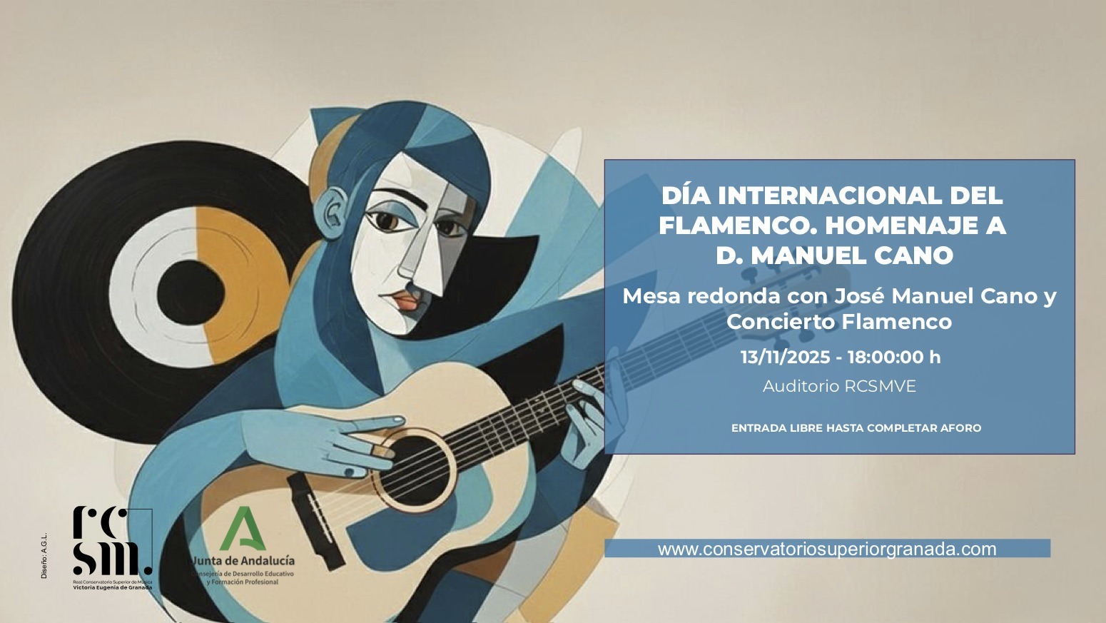 DÍA INTERNACIONAL DEL FLAMENCO. HOMENAJE A  D. MANUEL CANO