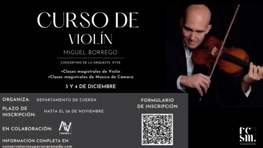 Curso de Violín — Miguel Borrego