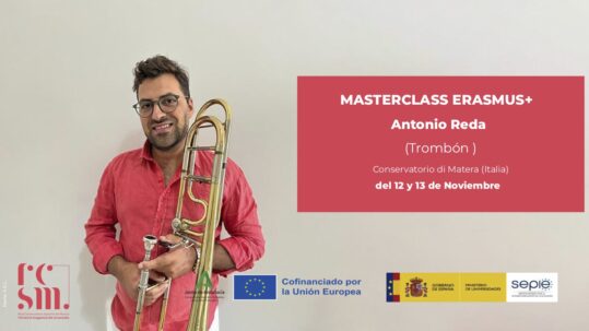 MASTERCLASS ERASMUS+  Antonio Reda (Trombón )