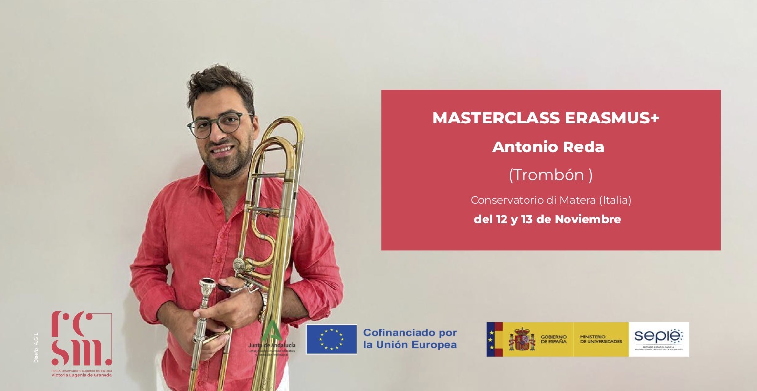 MASTERCLASS ERASMUS+  Antonio Reda (Trombón )