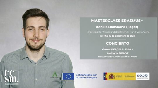 MASTERCLASS ERASMUS+  Achille Dallabona (fagot)