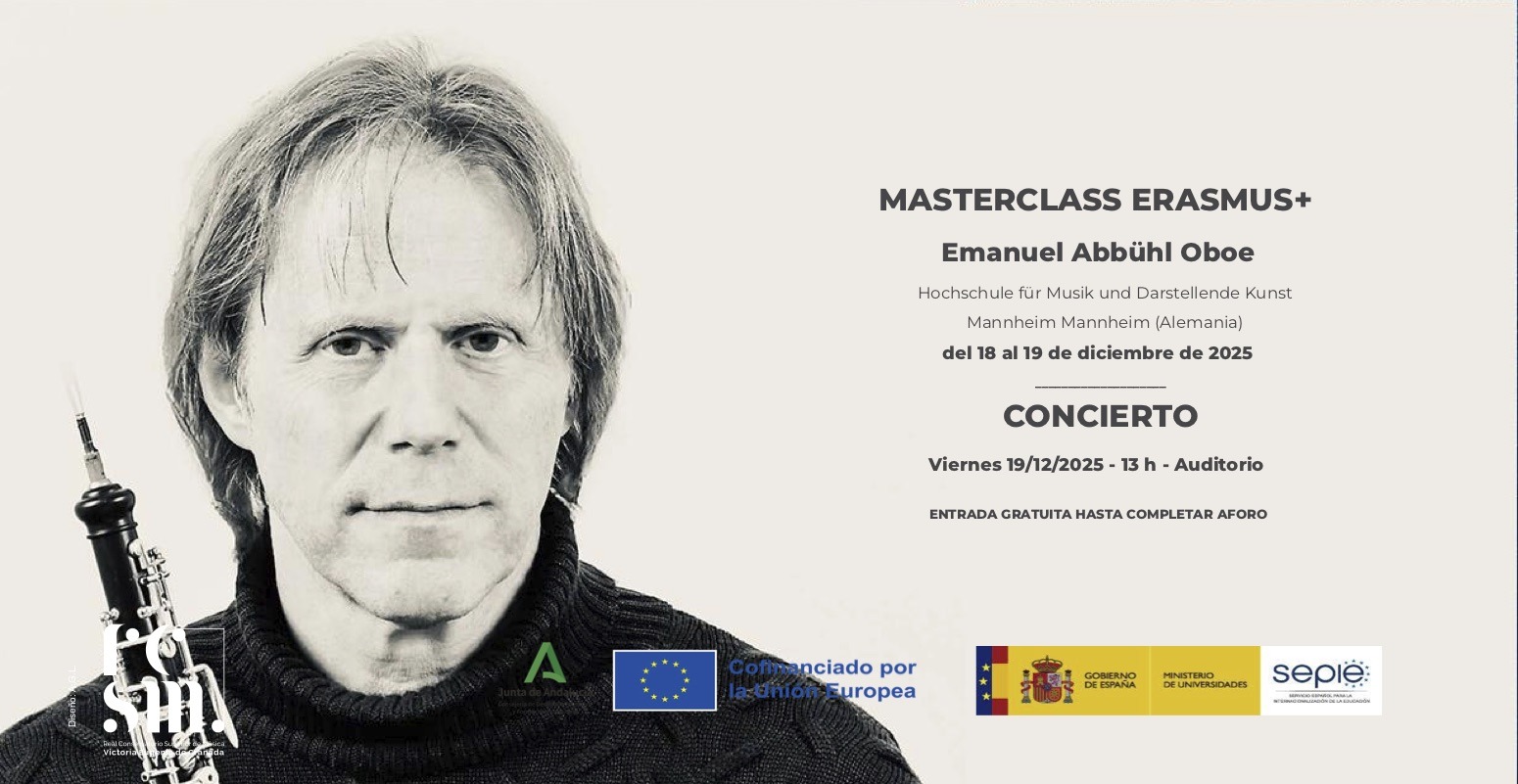 MASTERCLASS ERASMUS+ Emanuel Abbühl (Oboe)