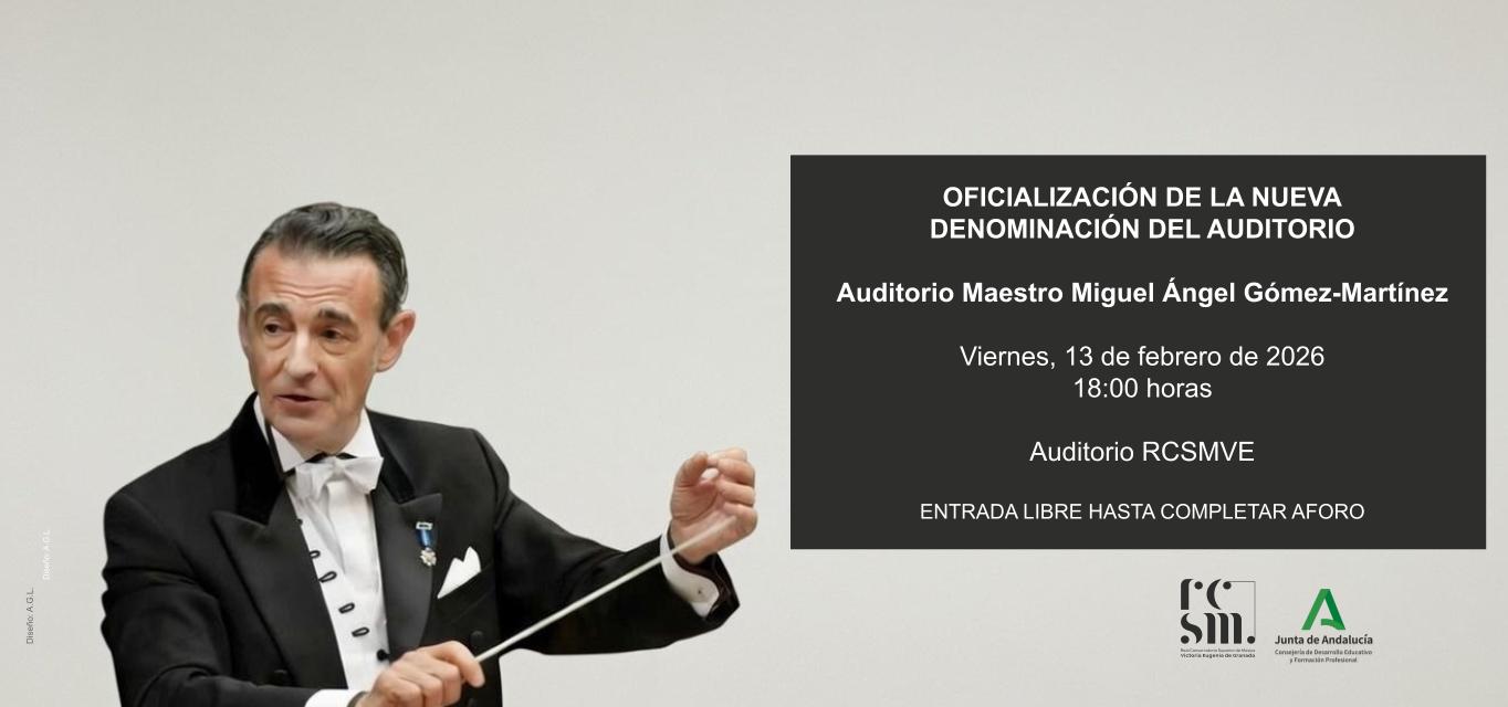 OFICIALIZACIÓN DE LA NUEVA DENOMINACIÓN DEL AUDITORIO