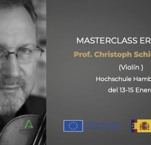 MASTERCLASS ERASMUS+ Prof. Christoph Schickedanz