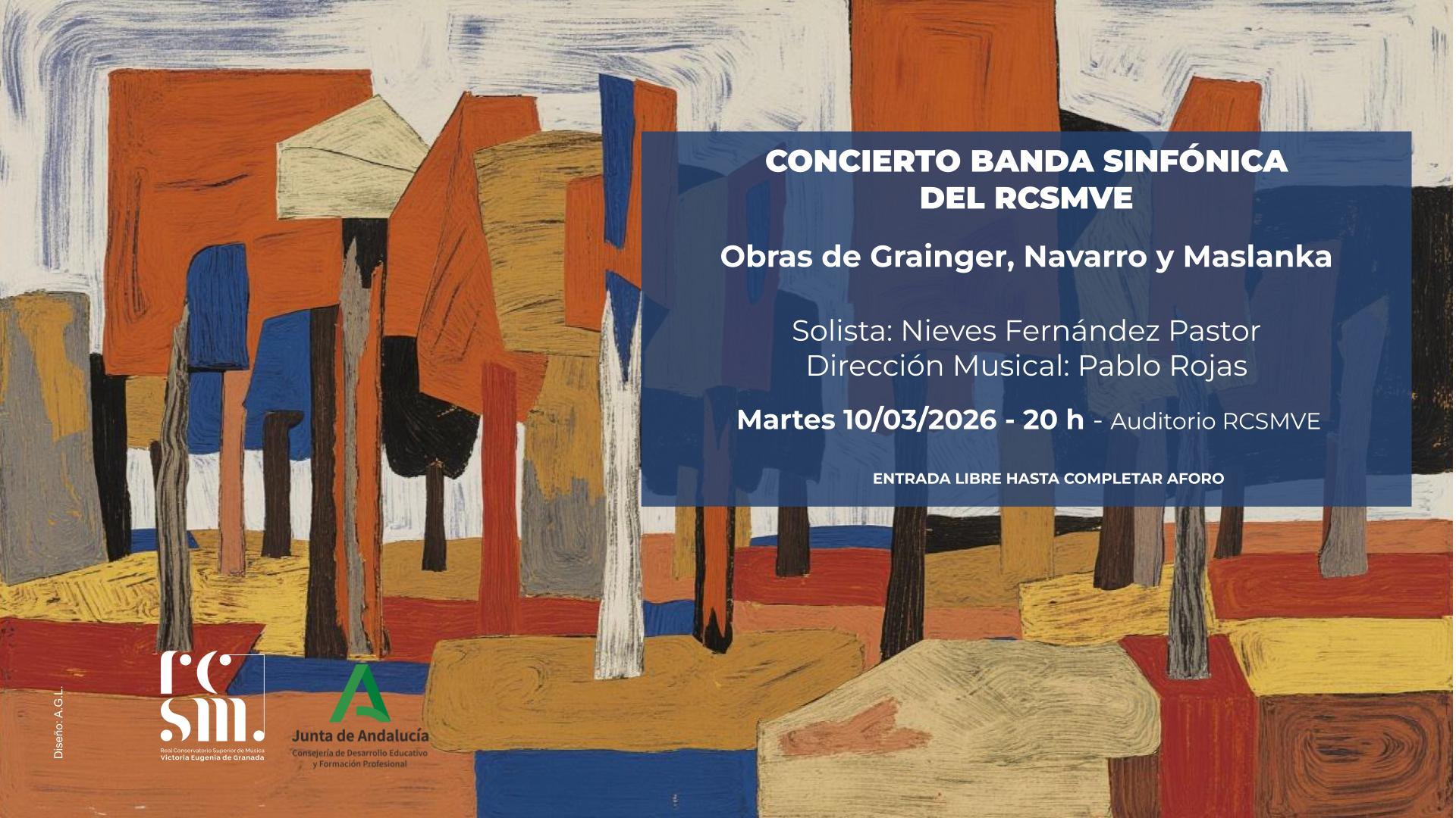 Concierto Banda Sinfónica del RCSMVE