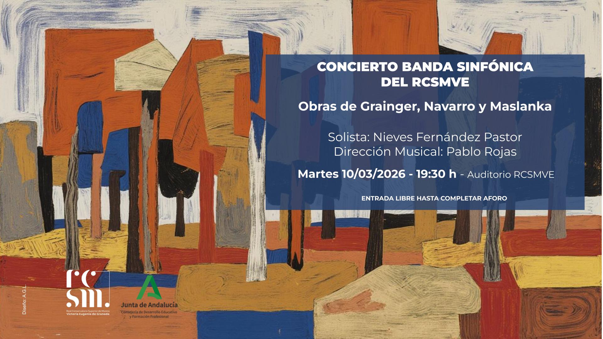 Concierto Banda Sinfónica del RCSMVE