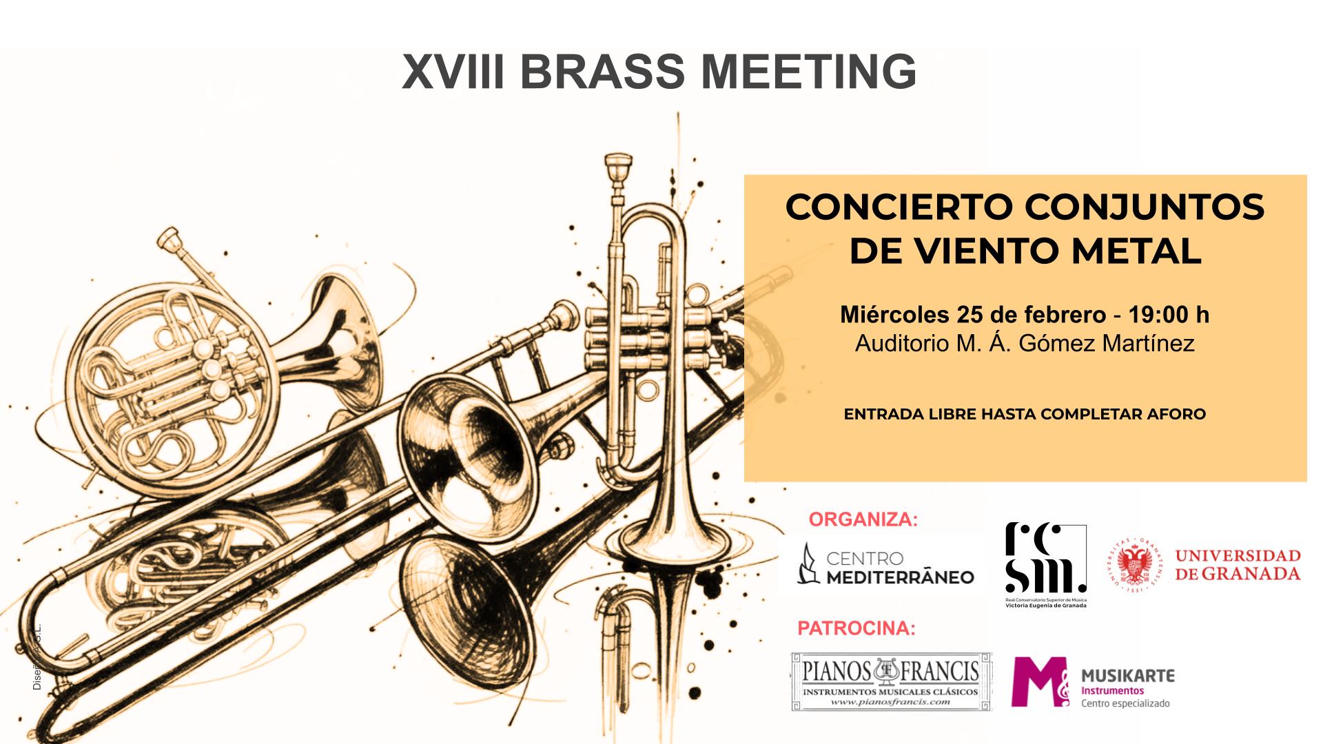 XVIII BRASS MEETING – CONCIERTO CONJUNTOS DE VIENTO METAL