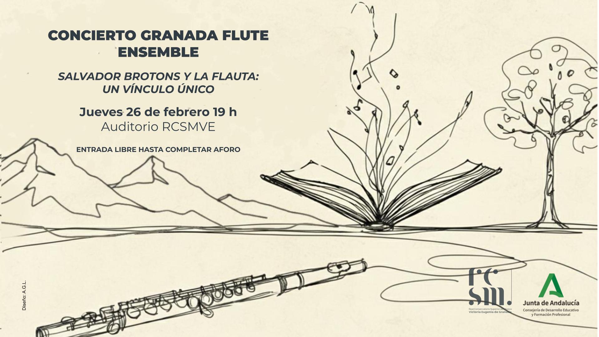 CONCIERTO ENSEMBLE DE FLAUTAS DEL RCSMVE