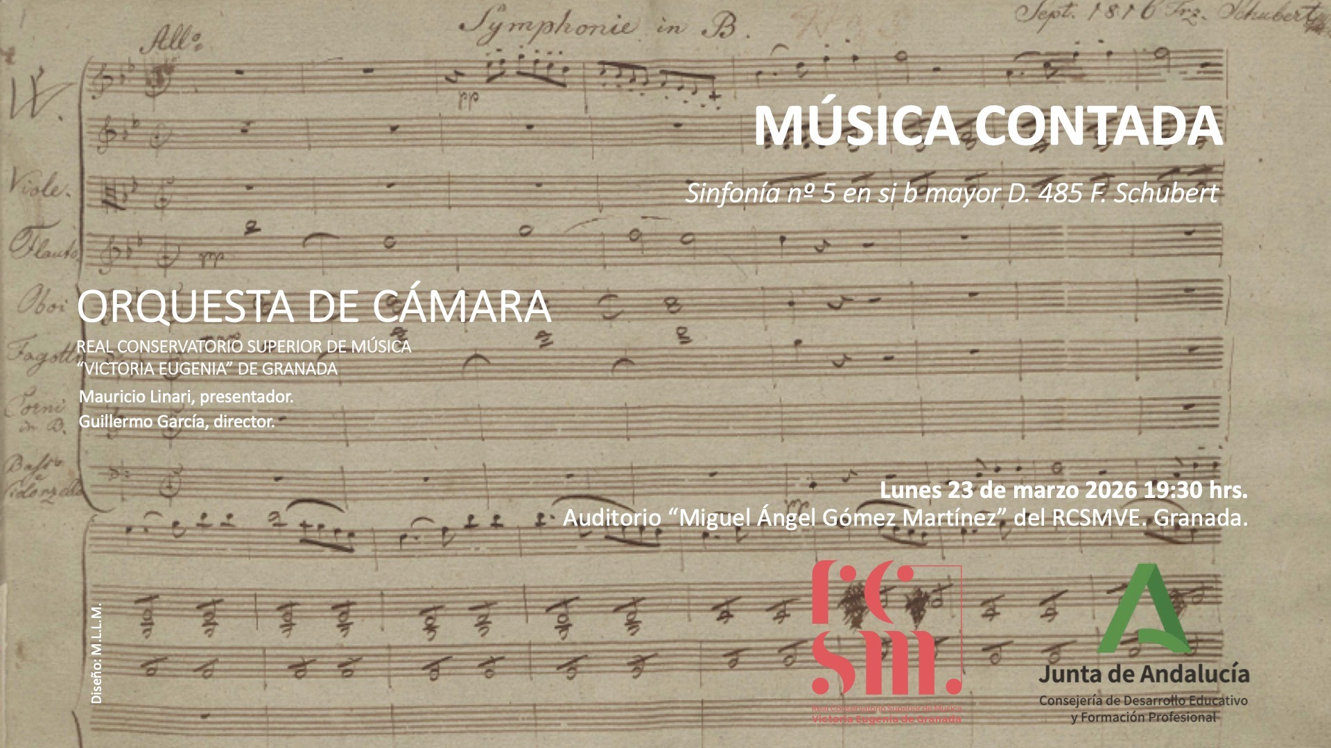 Concierto de la Orquesta de Cámara del RCSMVE