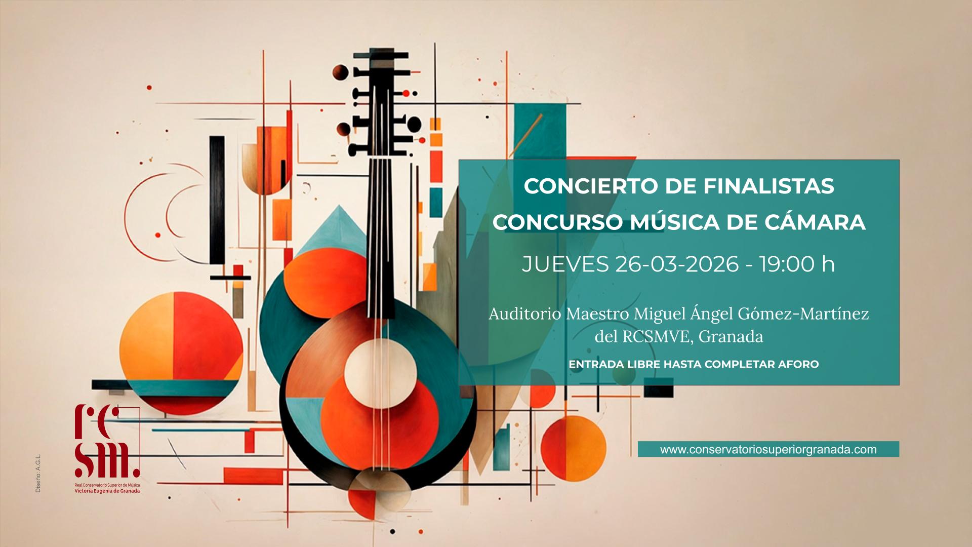 CONCIERTO DE FINALISTAS: CONCURSO DE MÚSICA DE CÁMARA