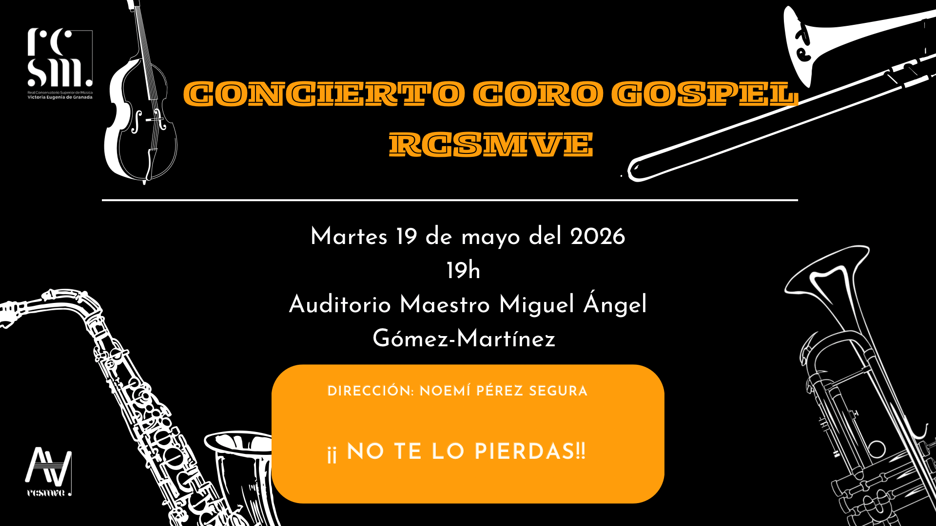 CONCIERTO CORO DE GOSPEL RCSMVE