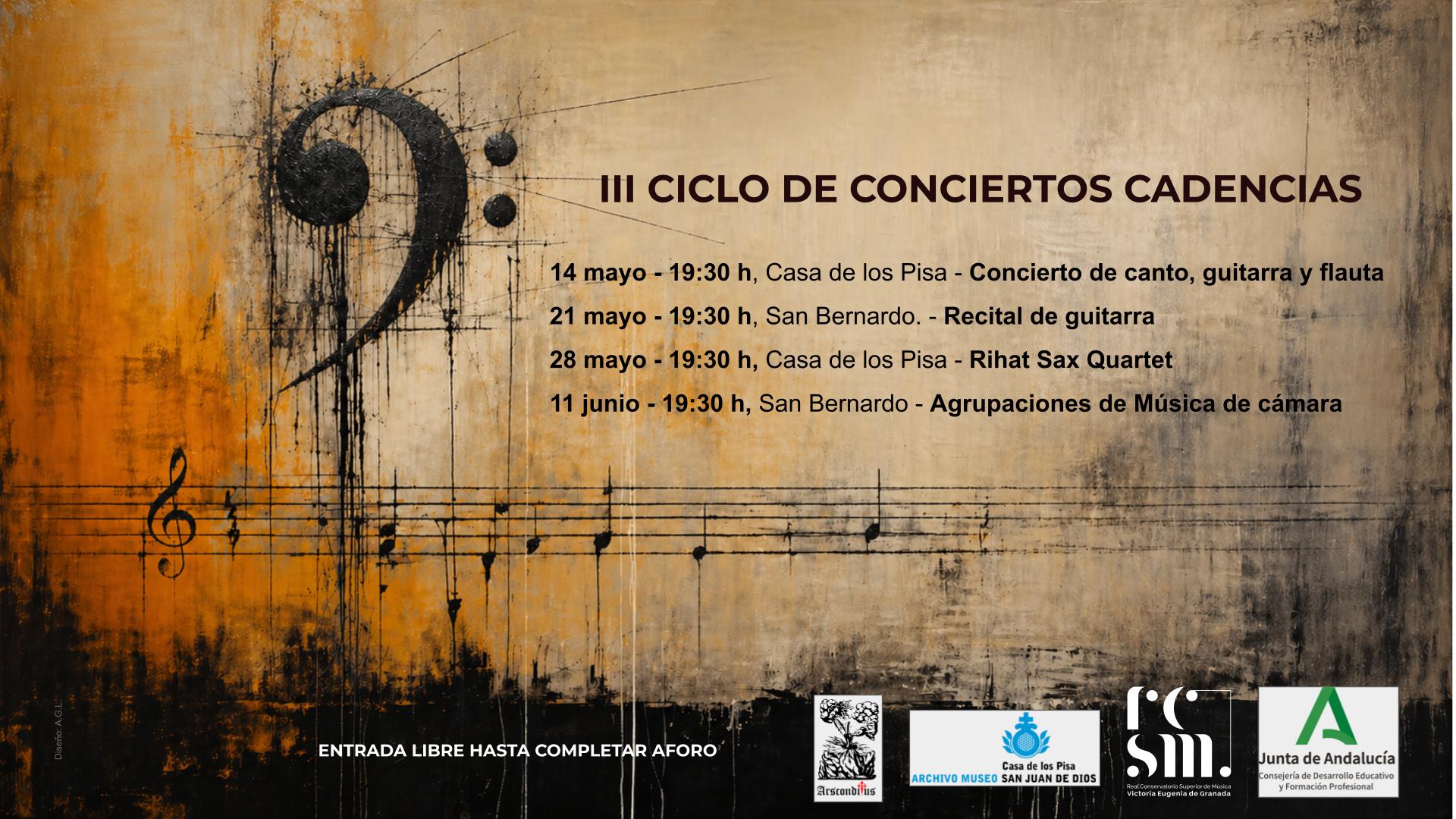 III CICLO DE CONCIERTOS CADENCIAS