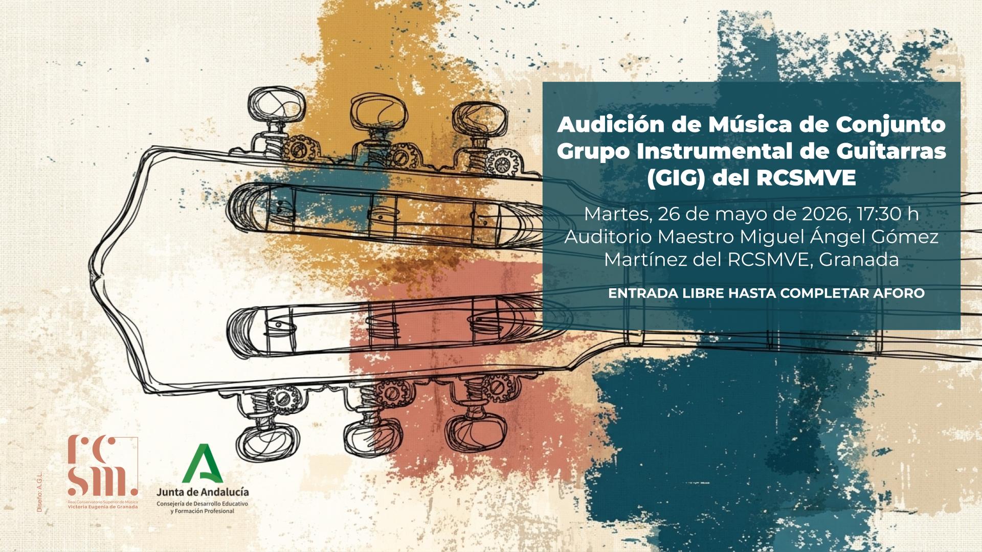 Audición de Música de Conjunto: Grupo Instrumental de Guitarras